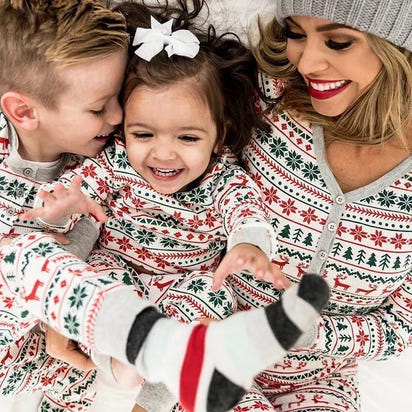 Cozy Christmas Family Pajama Set