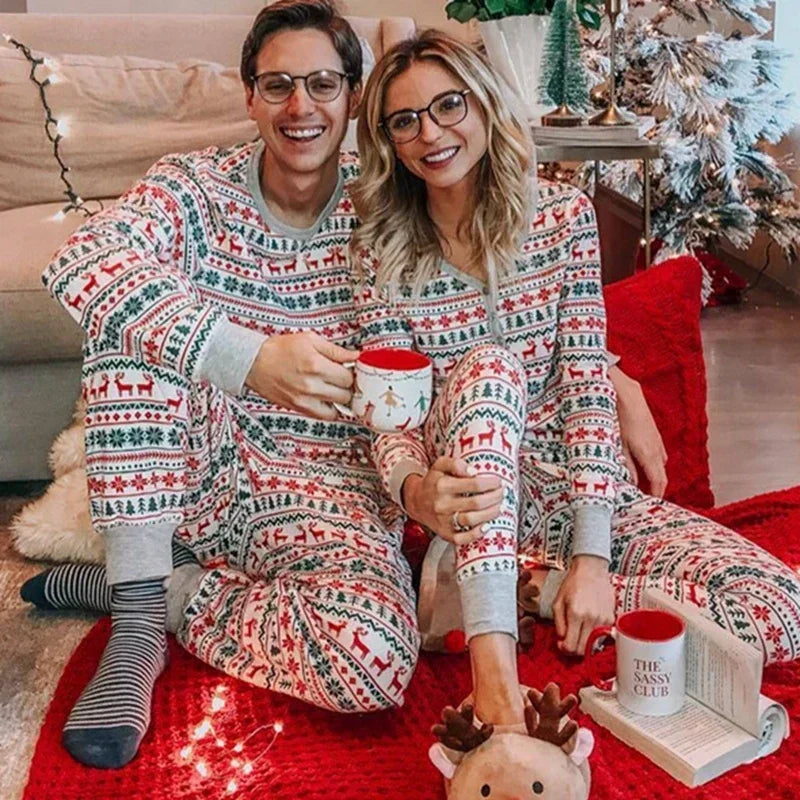 Cozy Christmas Family Pajama Set
