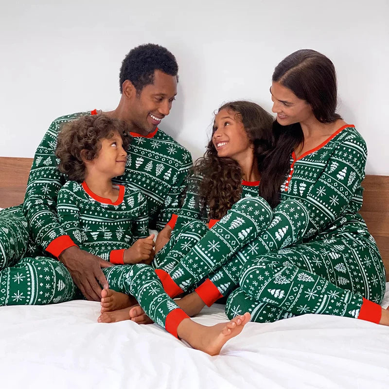 Cozy Christmas Family Pajama Set