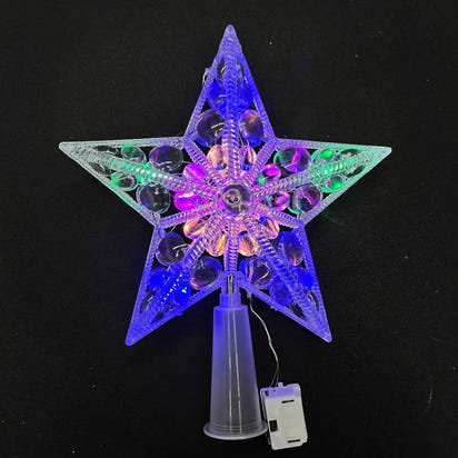 Glowing Star Tree Topper