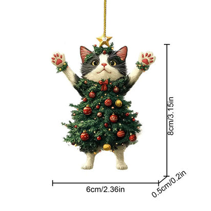 Cat Tree Ornament