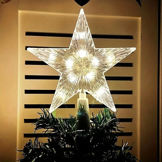 Glowing Star Tree Topper