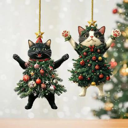 Cat Tree Ornament