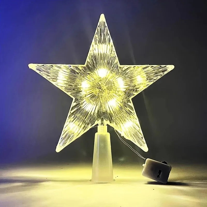 Glowing Star Tree Topper